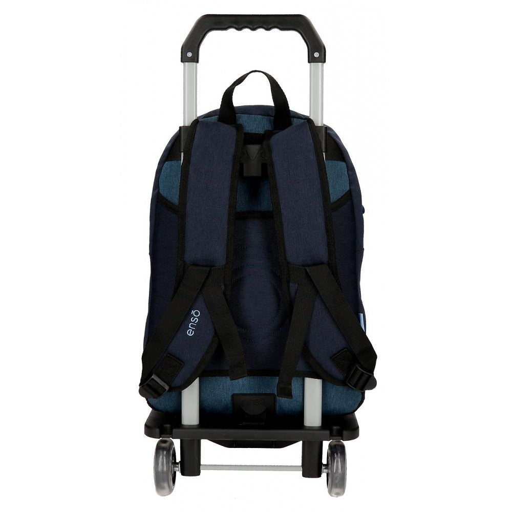 Portaring backpack with Blue Enso Car