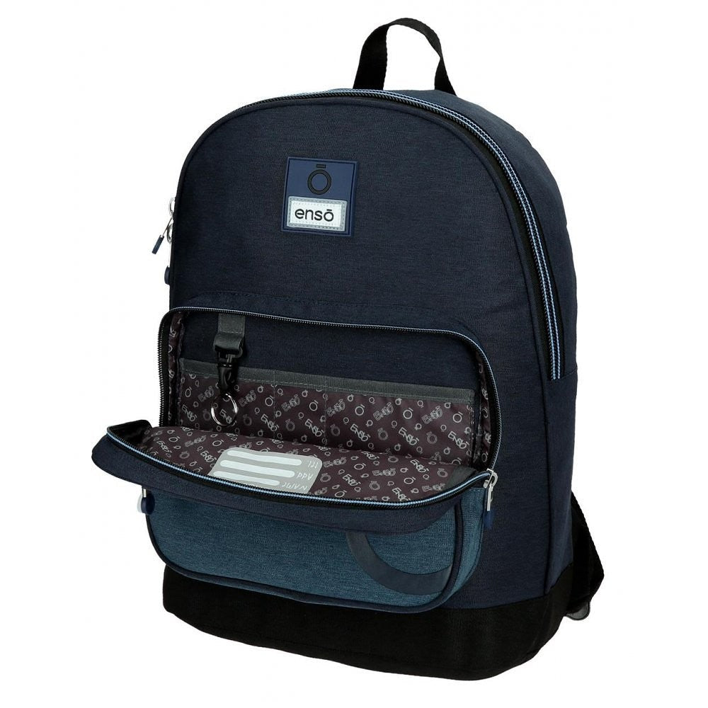 Portaring backpack with Blue Enso Car