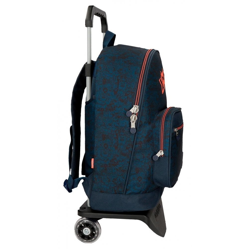 Mochyla Backpack with a Monsters car