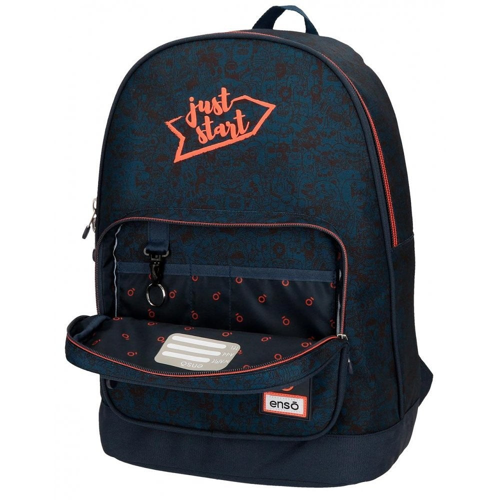 Mochyla Backpack with a Monsters car