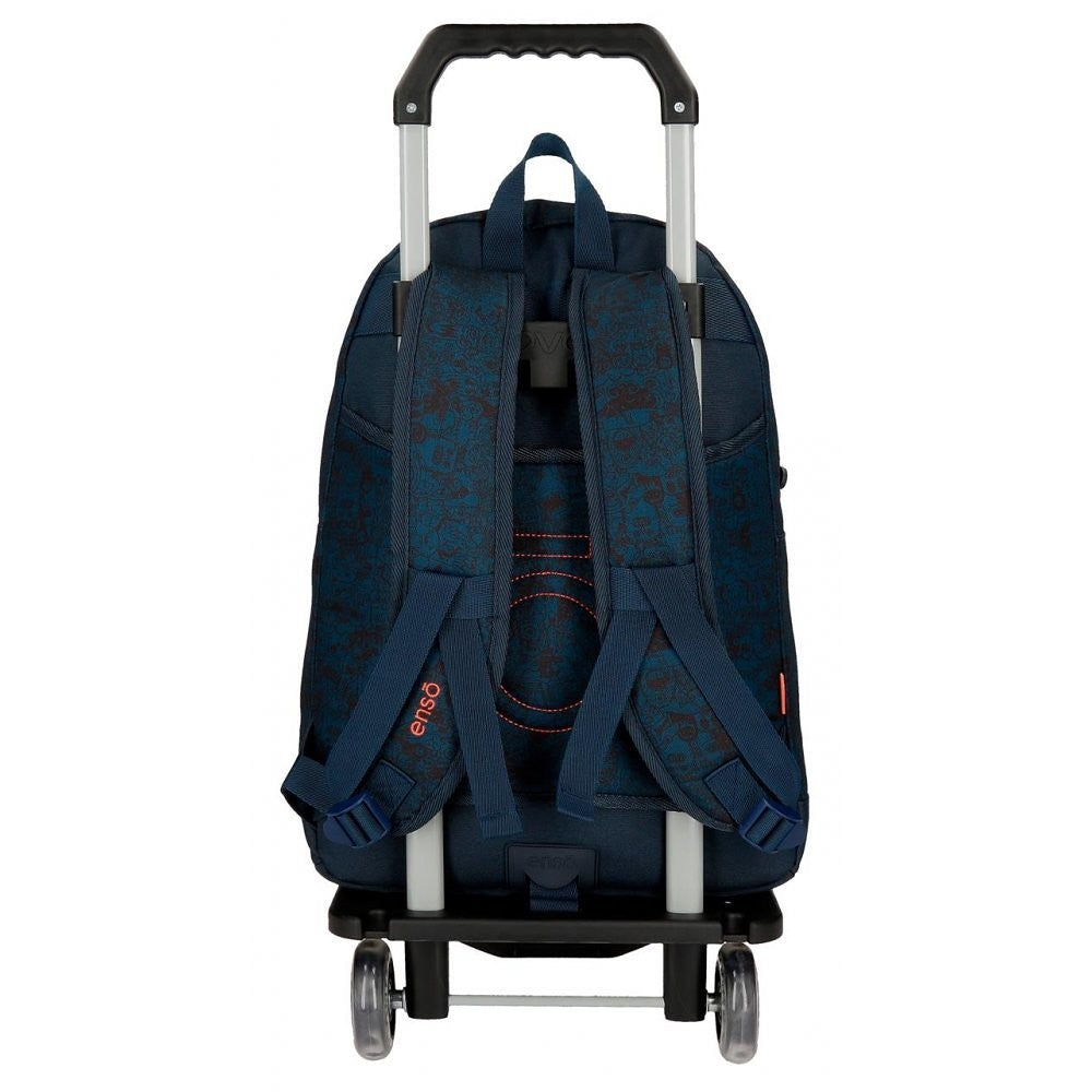 Mochyla Backpack with a Monsters car