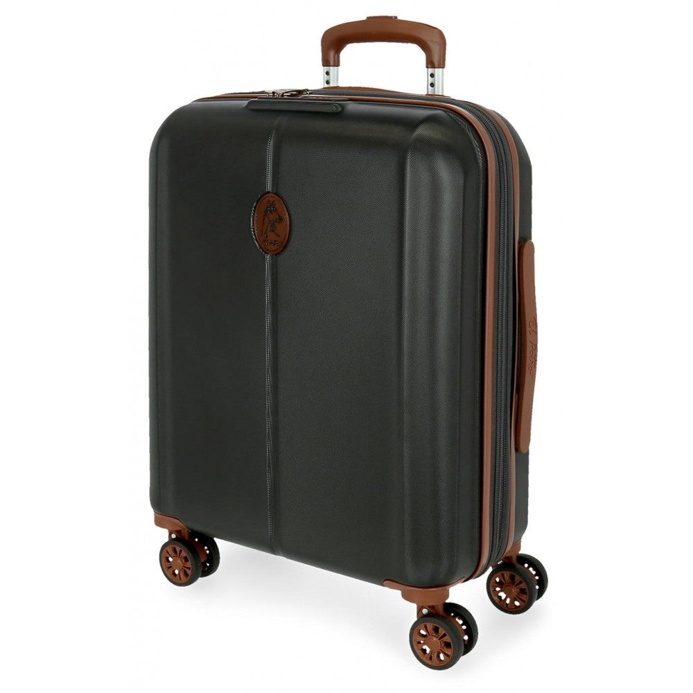 Valise cabine Le potro extensible gris