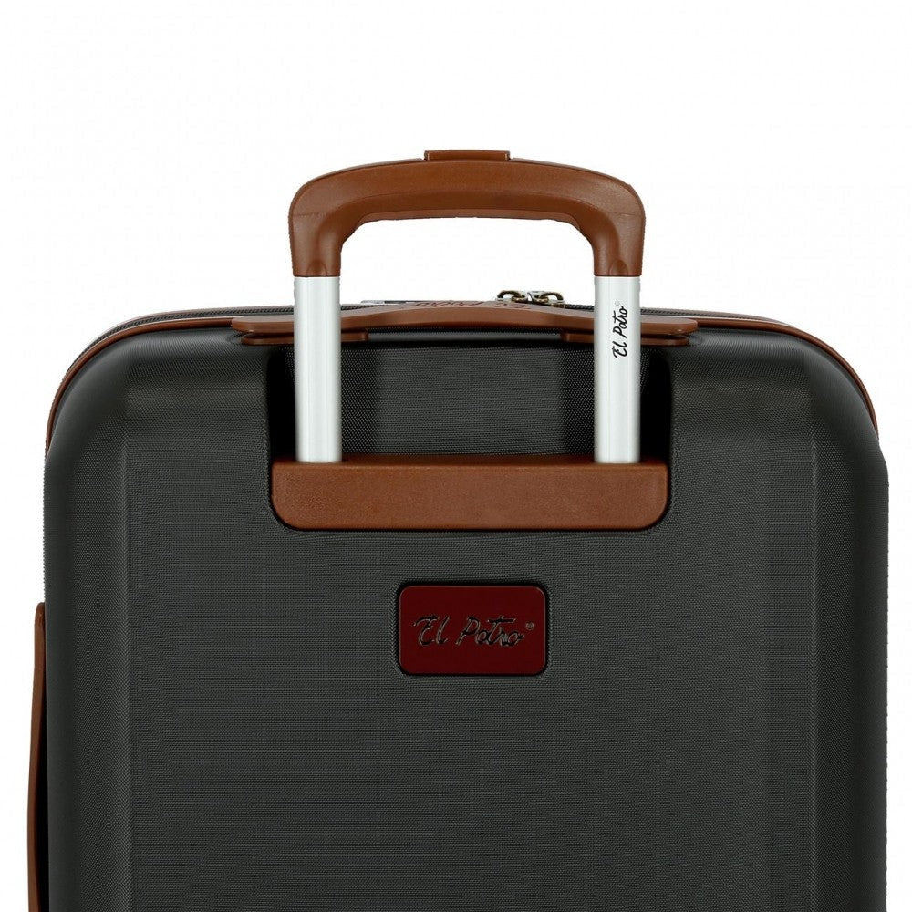 Valise cabine Le potro extensible gris