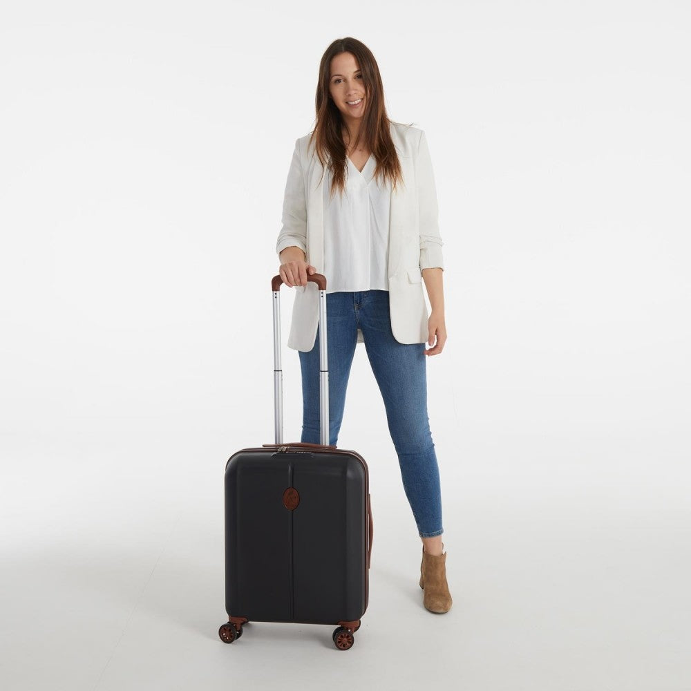 Valise cabine Le potro extensible gris