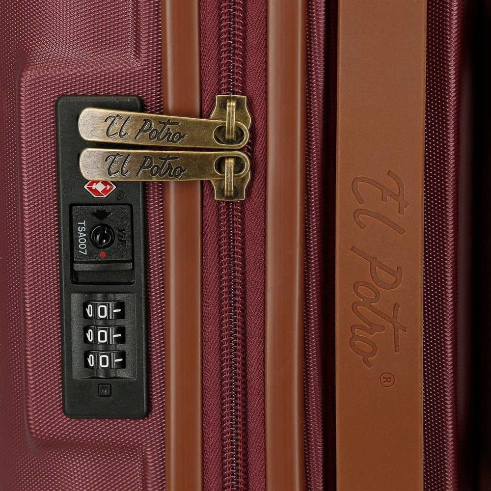 Valise cabine Le potro rouge