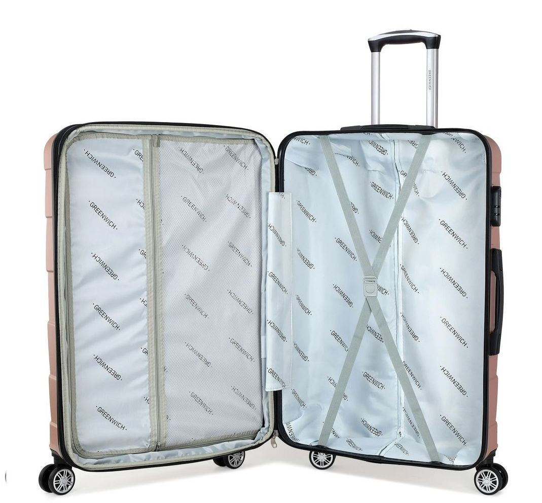 Budapest extendable suitcase set Greenwich