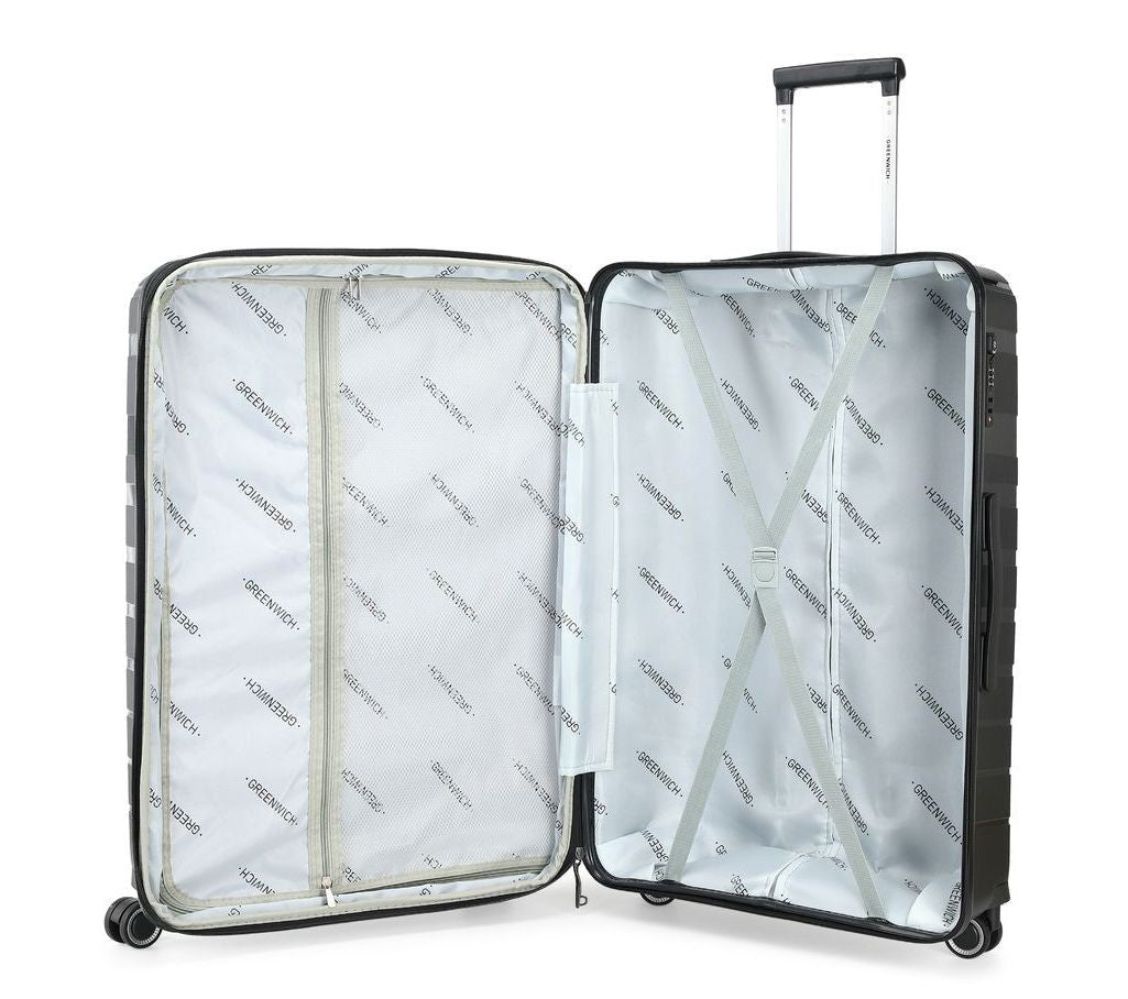 Extensible median suitcase TSA Valencia de Polypropylene - Greenwich