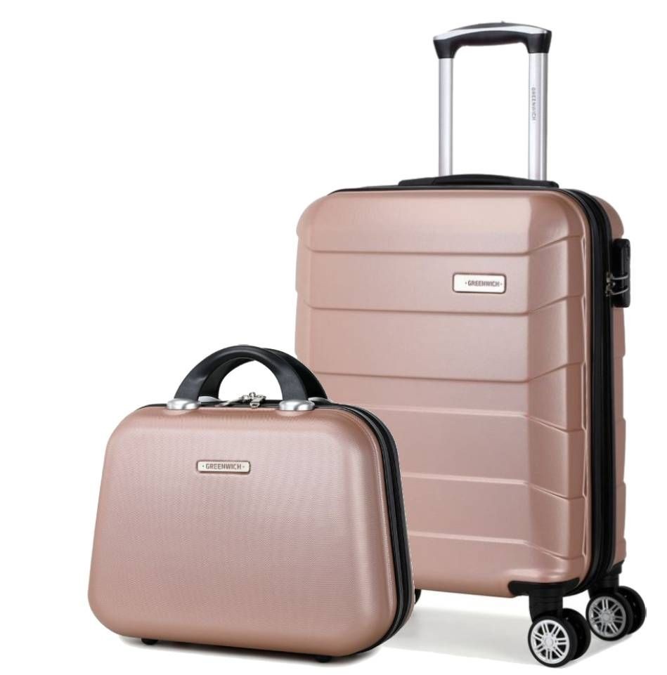 Extensible small suitcase set and bagpest bag Greenwich