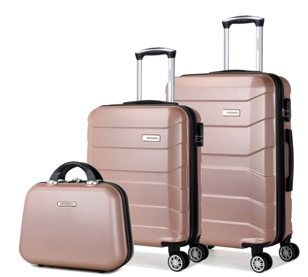 Extensible suitcase set with Budapest bag Greenwich