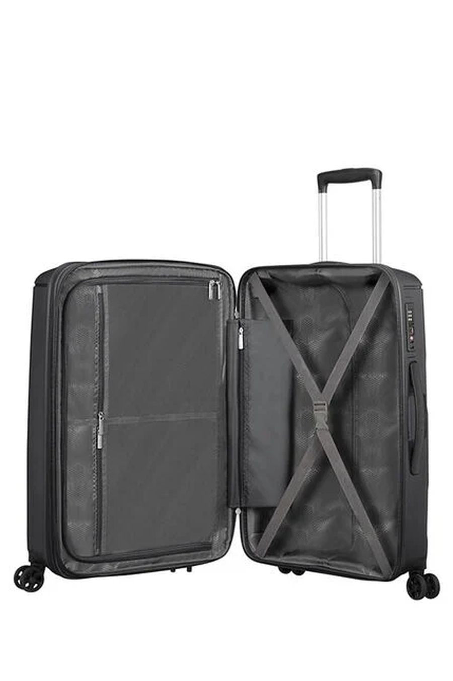 Medium extendable suitcase of American Tourister