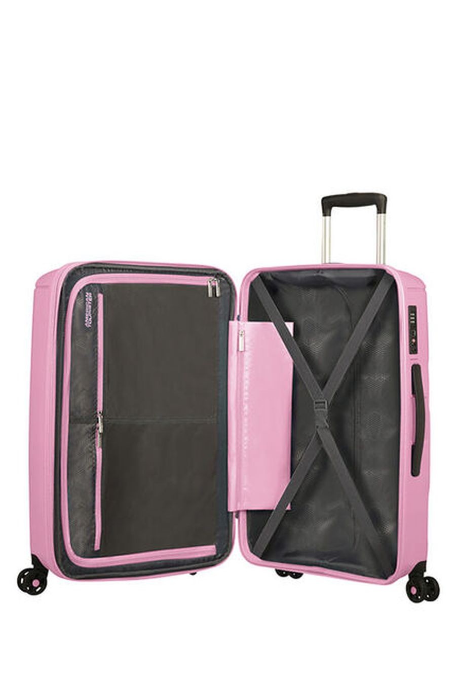 Medium extendable suitcase of American Tourister