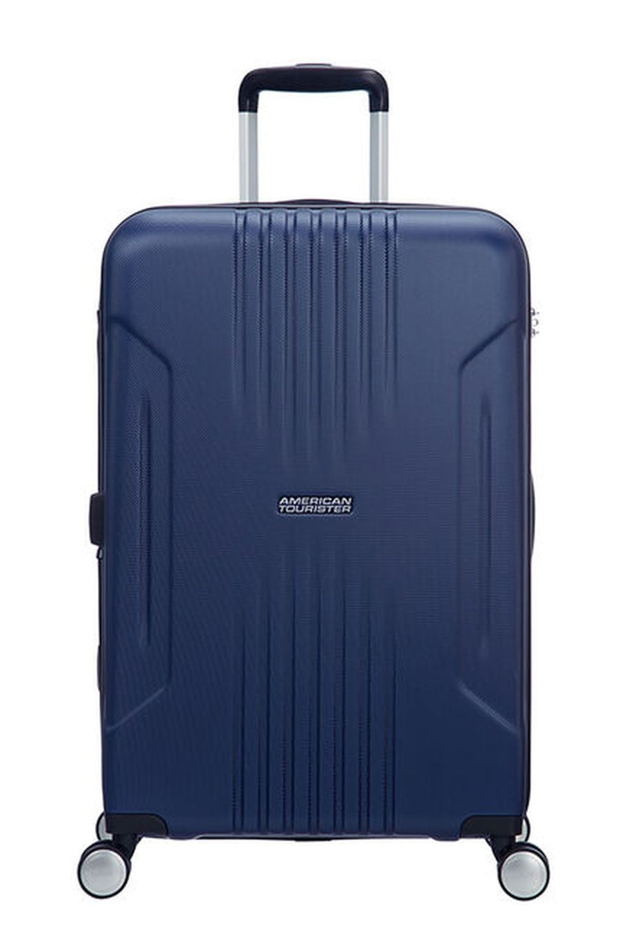 Extendable median suitcase tracklite American Tourister