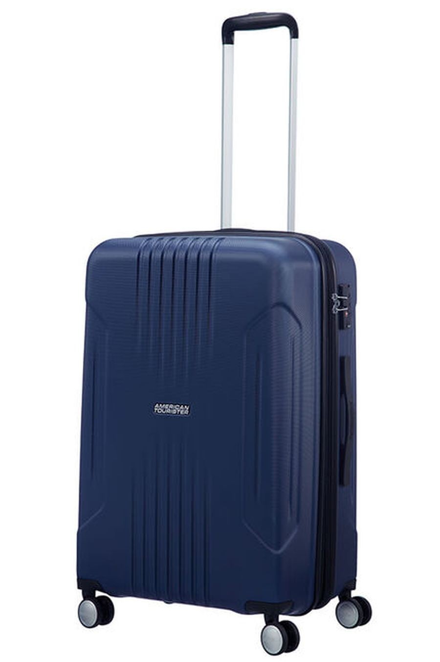 Extendable median suitcase tracklite American Tourister