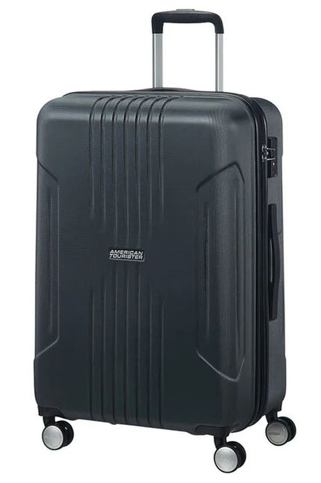 Extendable median suitcase tracklite American Tourister