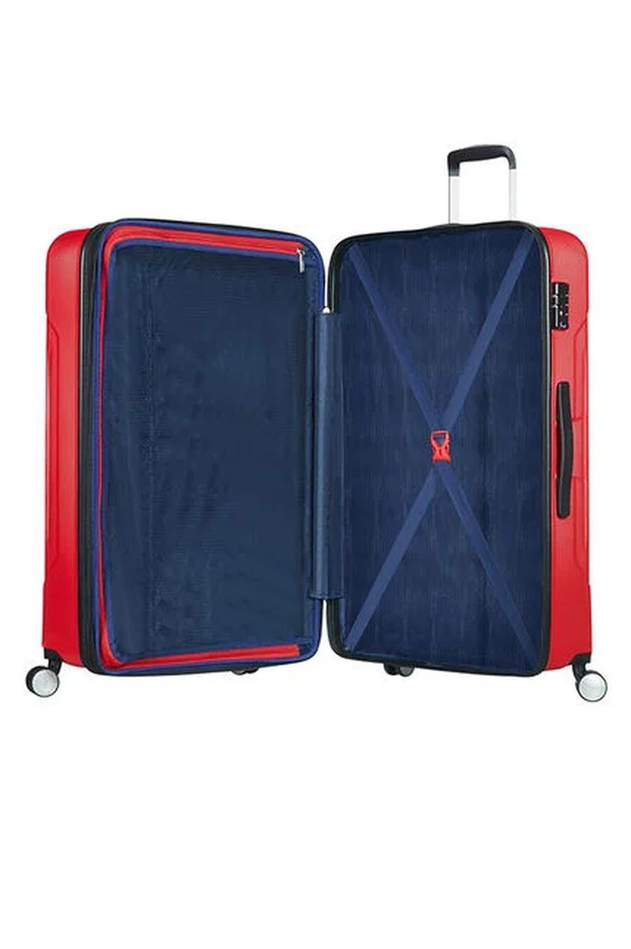 Large extendable suitcase tracklite American Tourister