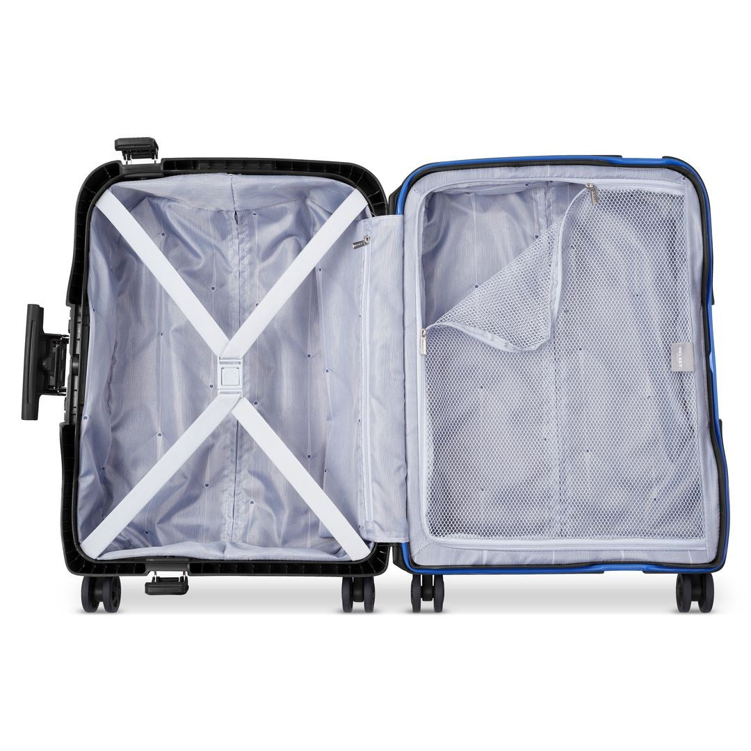 Cabin trolley DELSEY MONCY SLIM RECYCLED MATERIAL WITH TSA 55CM