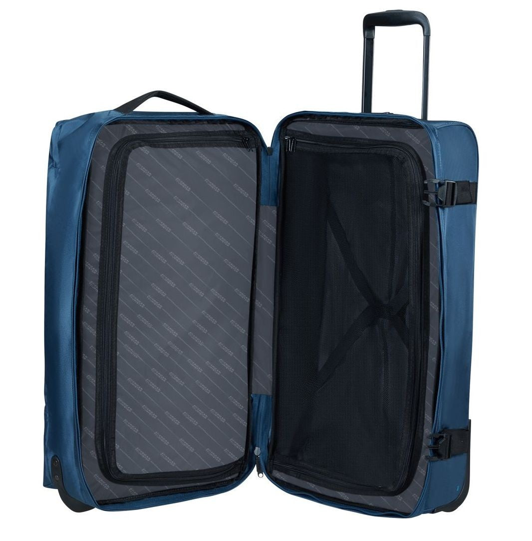 Median suitcase of 2 wheels urban track American Tourister