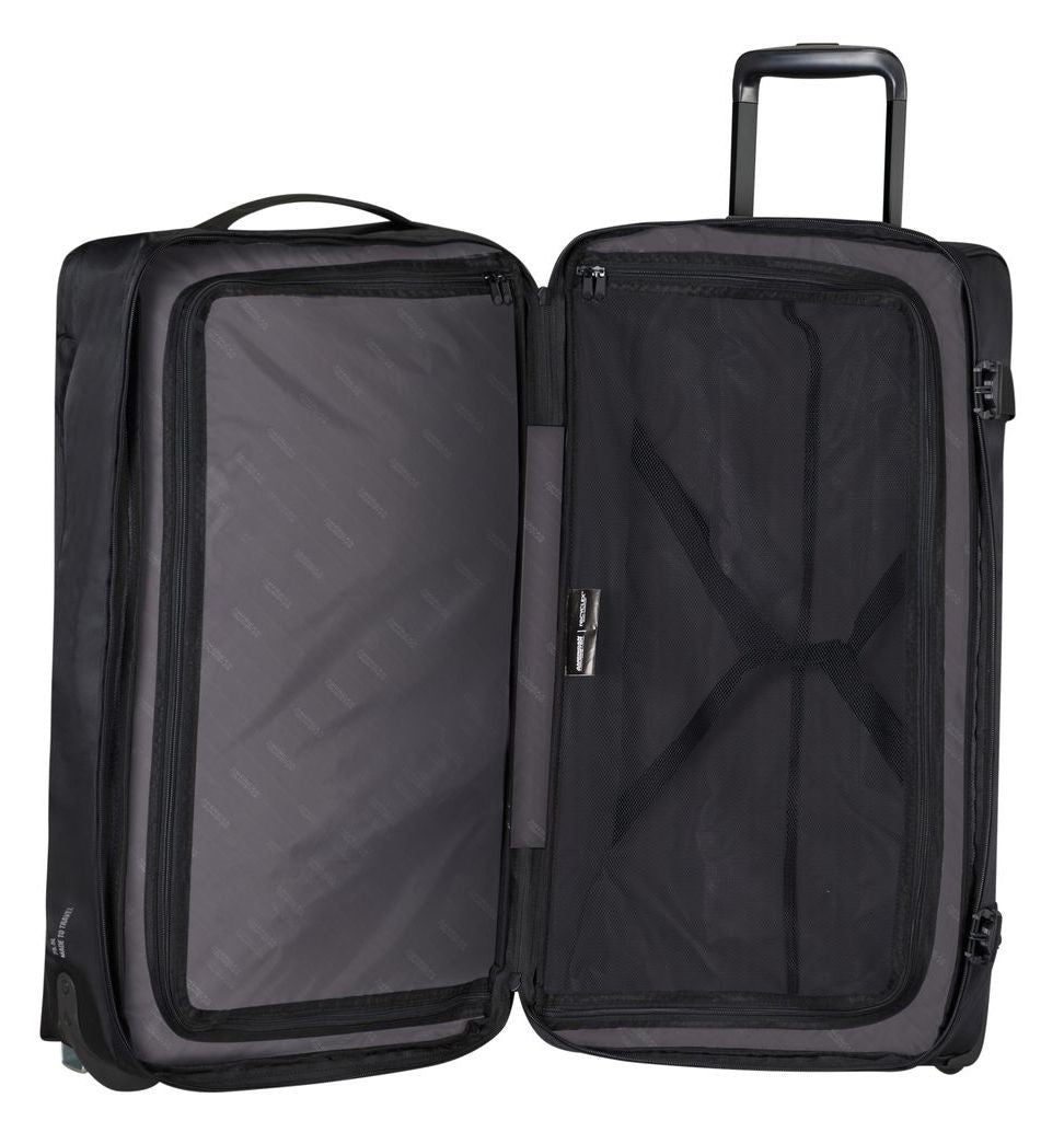 Median suitcase of 2 wheels urban track American Tourister