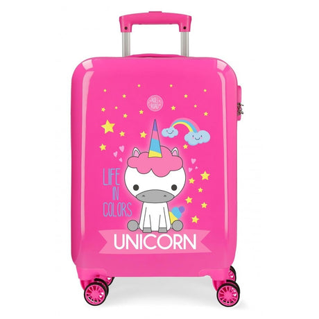 Cabin suitcase rigid little me unicorn