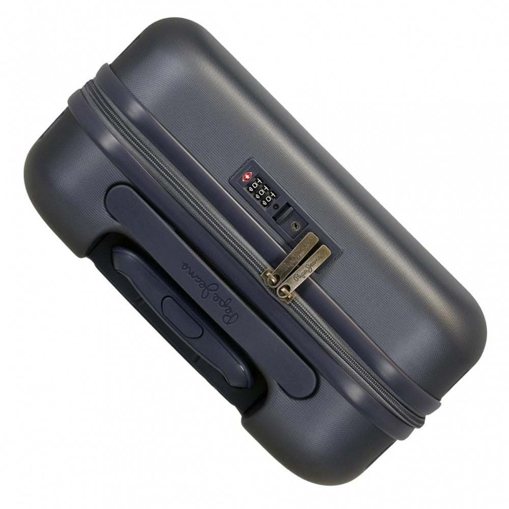 Cabin suitcase Pepe Jeans Black highlight