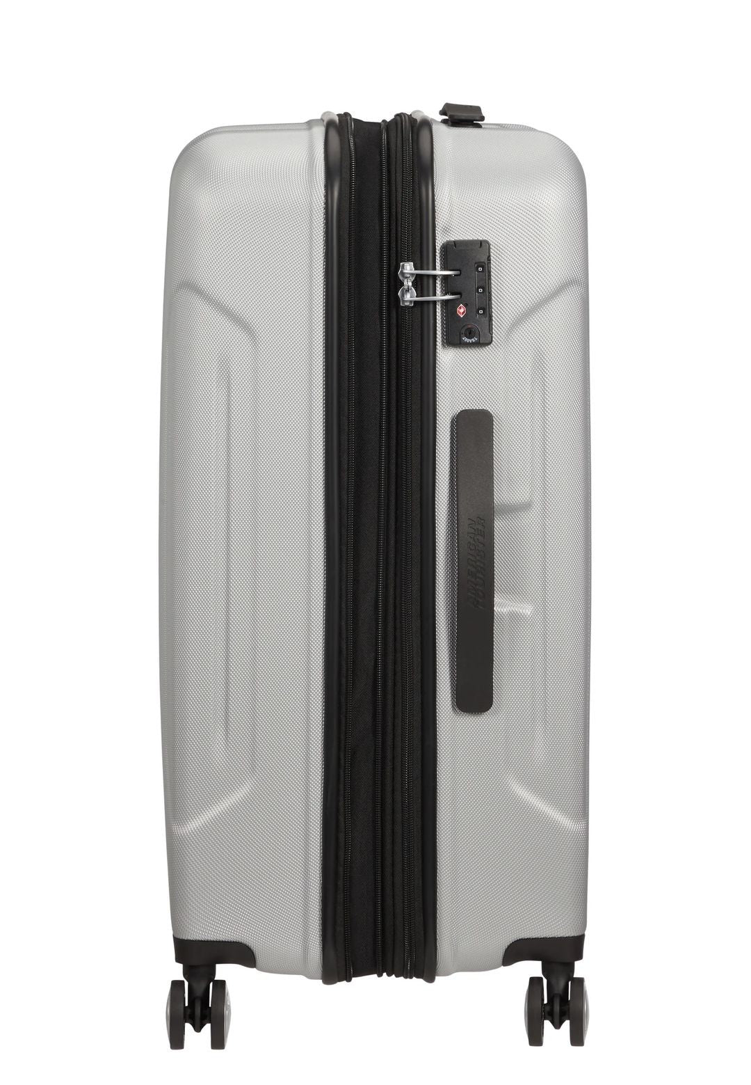 Extendable median suitcase tracklite American Tourister