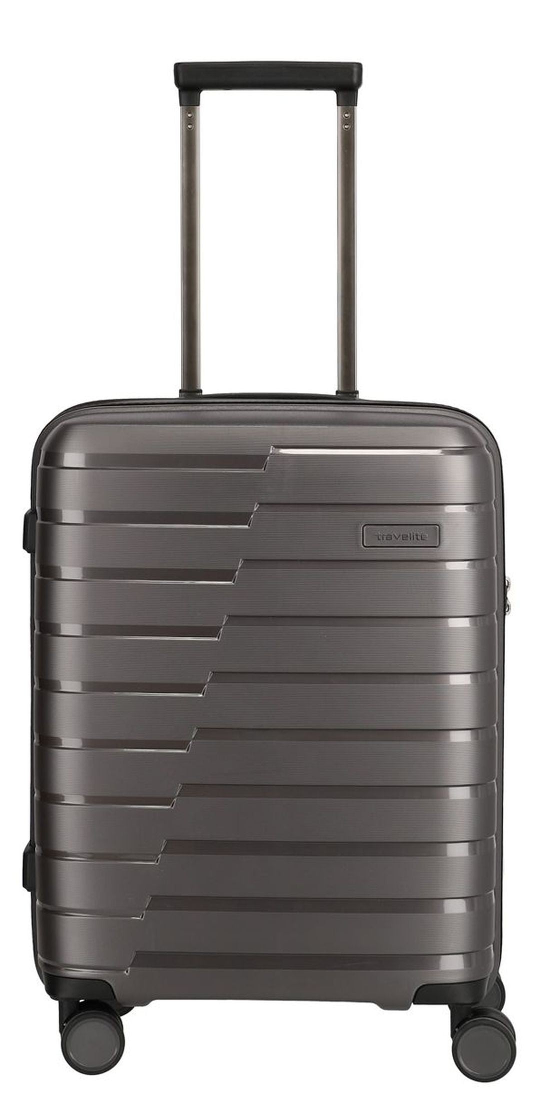 Rigid suitcase set TRAVELITE - Anthacite Air Base