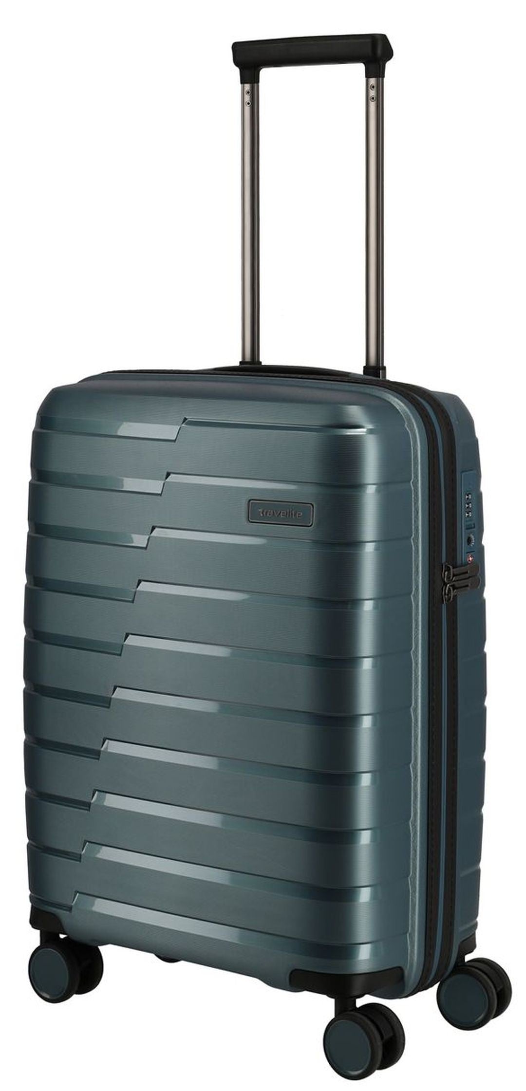 Rigid suitcase set TRAVELITE - Anthacite Air Base