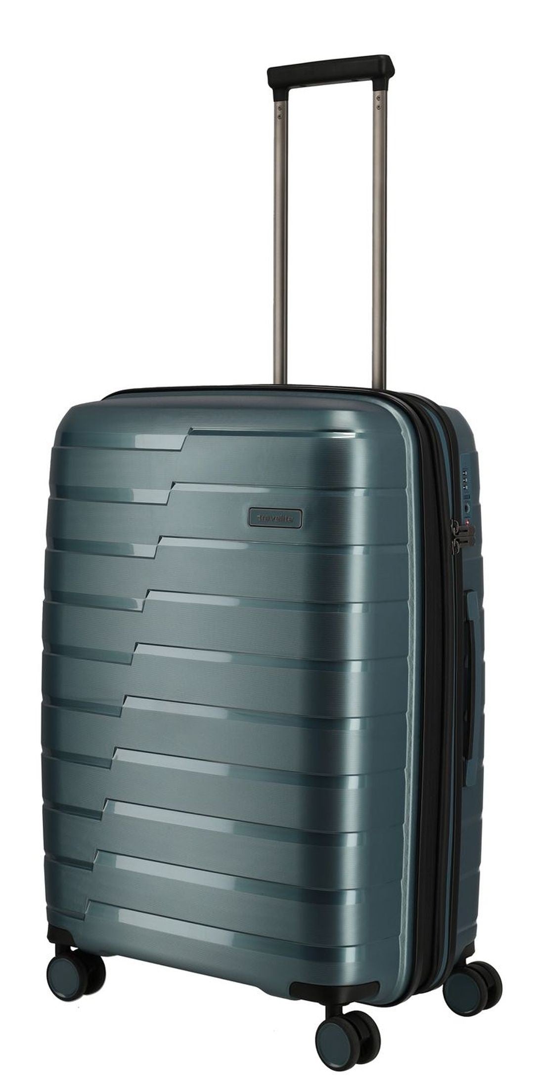 Rigid suitcase set TRAVELITE - Anthacite Air Base