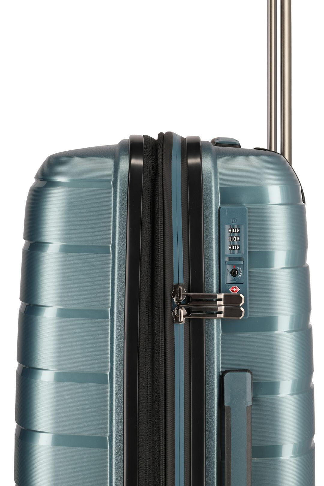 Rigid suitcase set TRAVELITE - Anthacite Air Base