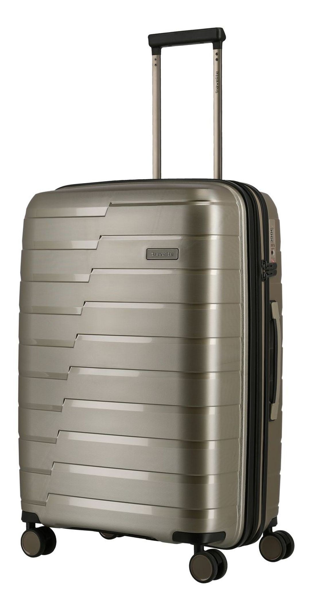 Extendable median suitcase TRAVELITE - Anthacite Air Base