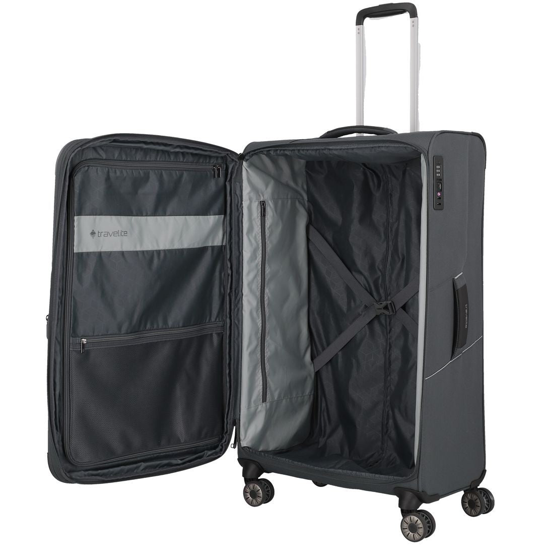 Extensible soft large suitcase of TRAVELITE - Skaii