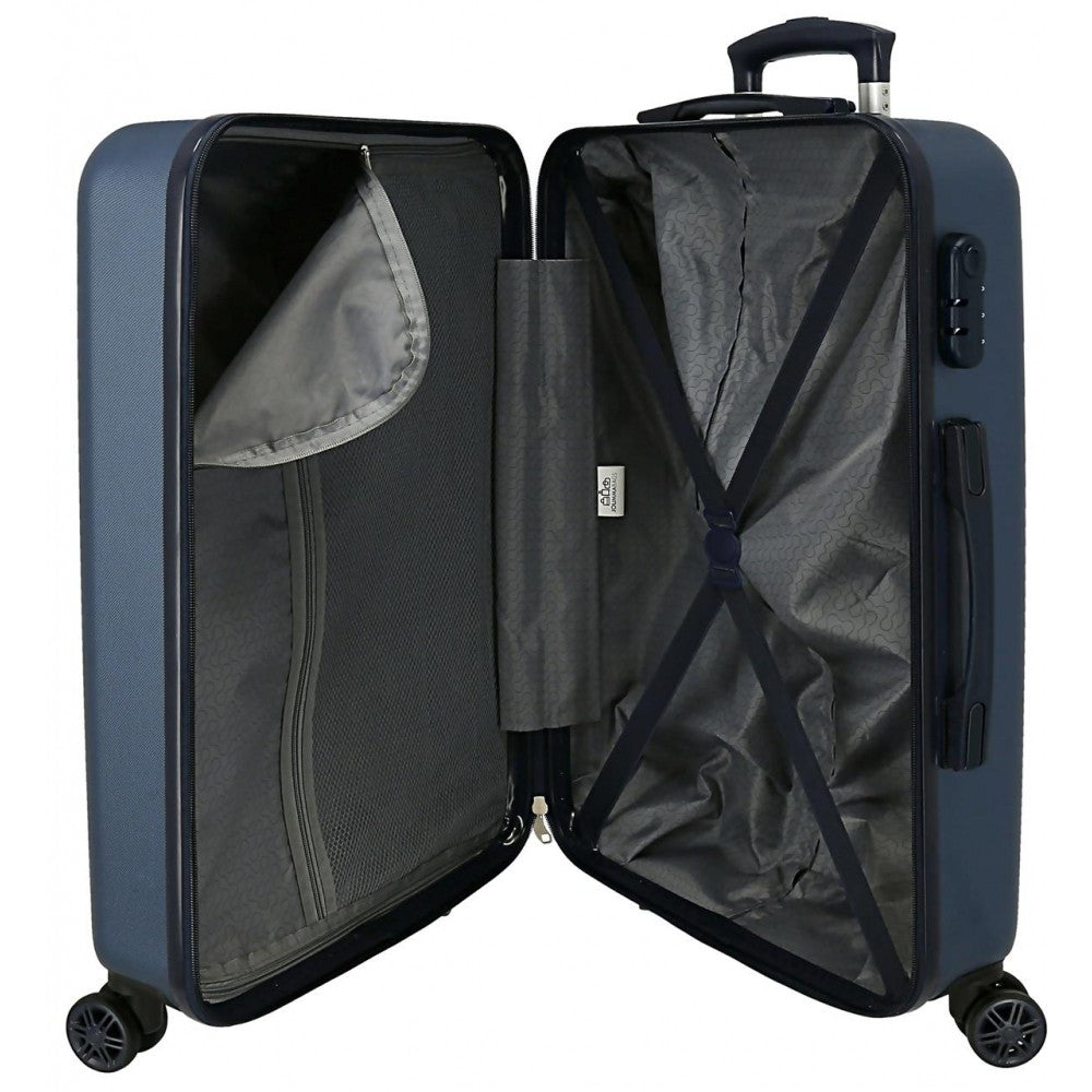 Medium suitcase Pepe Jeans Rigid Davis 65cm