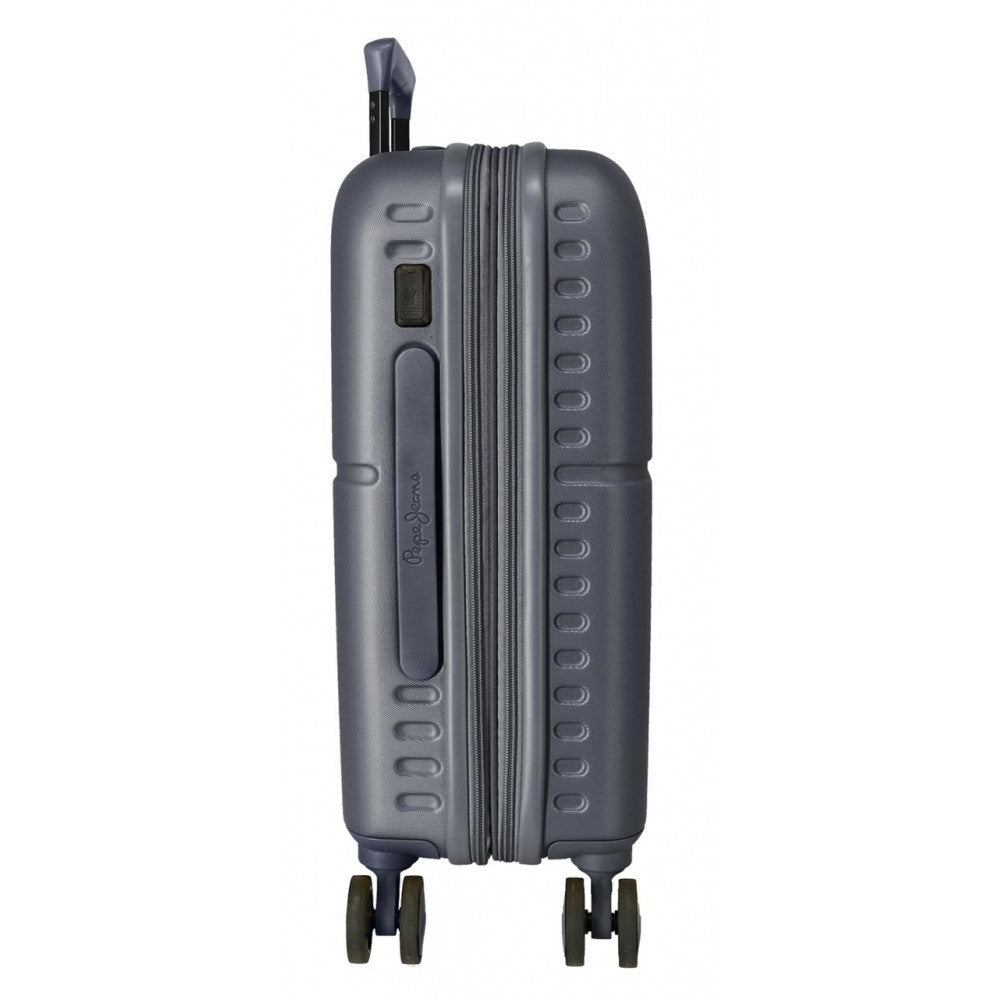 Cabin suitcase Pepe Jeans Blue highlight