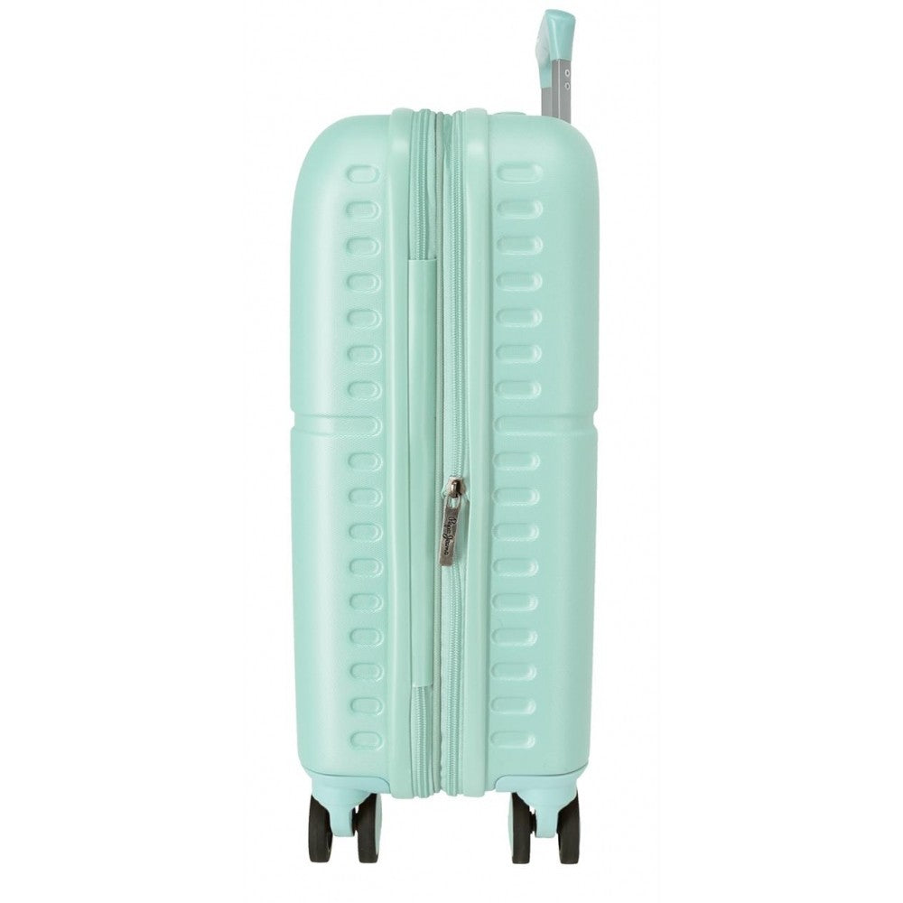 Cabin suitcase Pepe Jeans Blue highlight