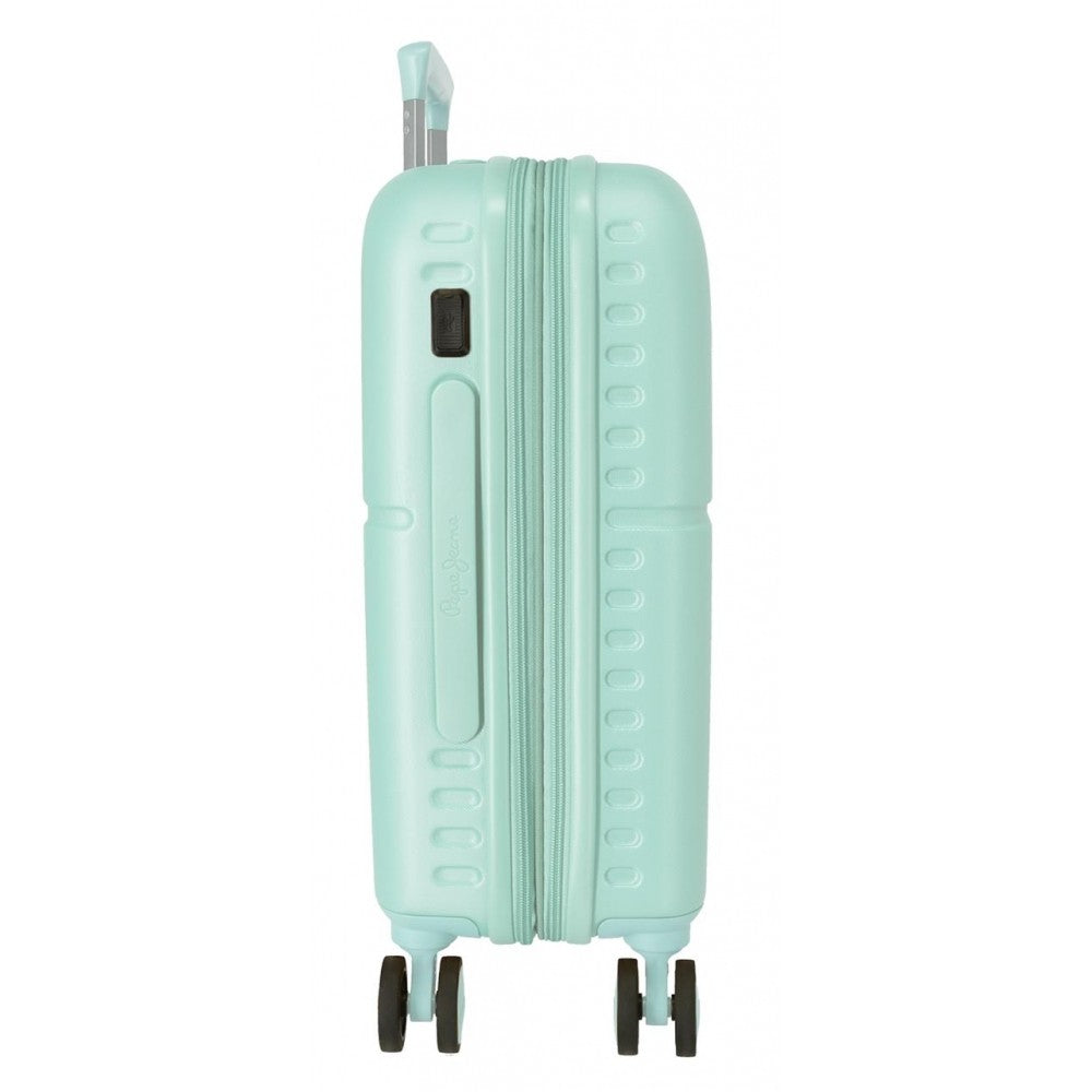 Cabin suitcase Pepe Jeans Blue highlight