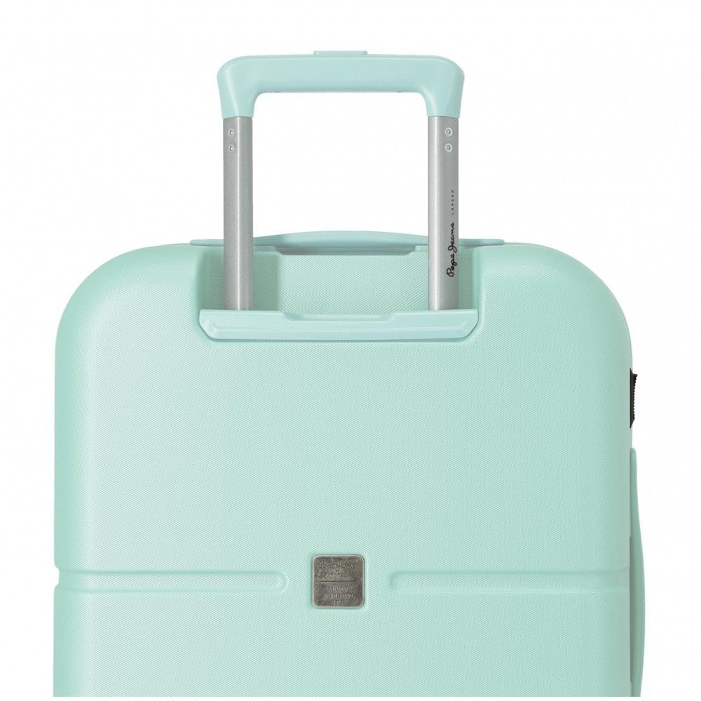 Cabin suitcase Pepe Jeans Blue highlight