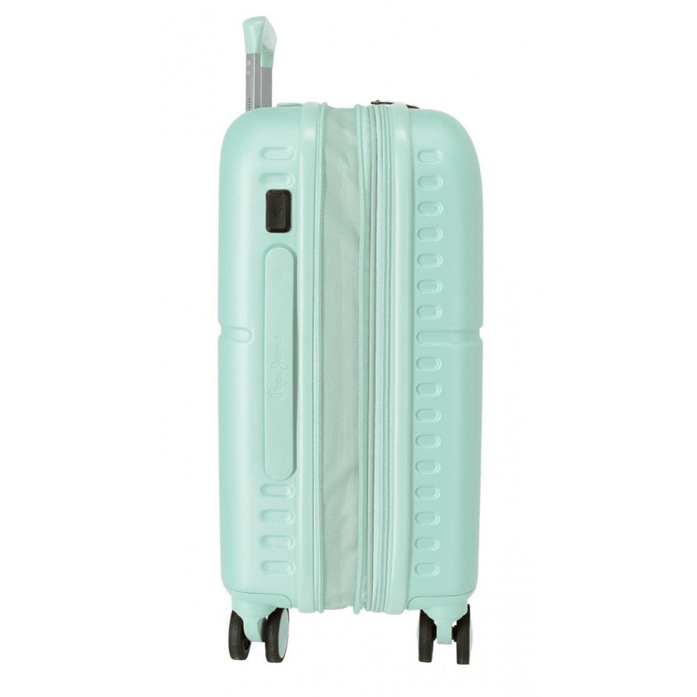 Cabin suitcase Pepe Jeans Blue highlight