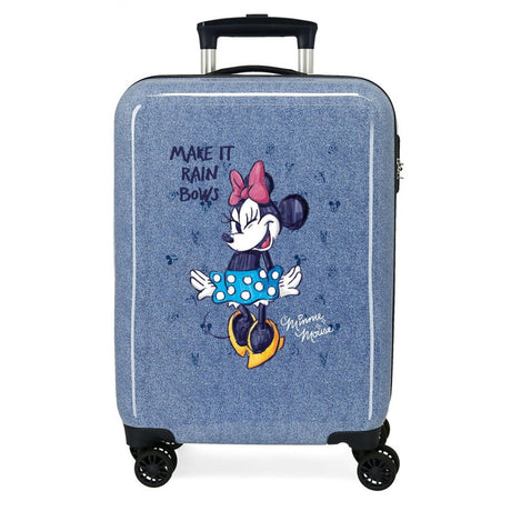 MALETA DE CABINA "MINNIE MAKE IT RAIN BOWS" RÍGIDA 55CM