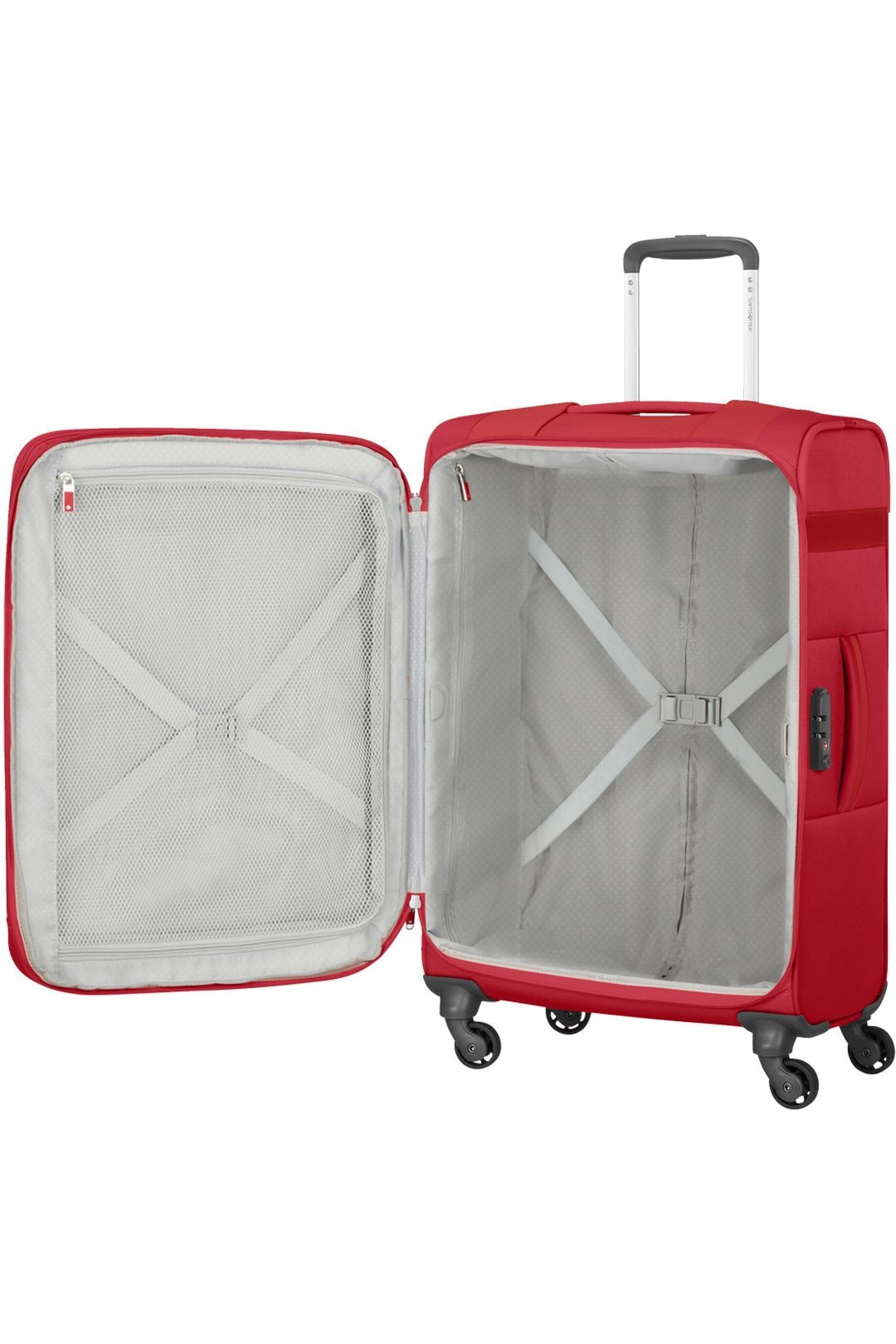 Samsonite Spinner Citybeat, 4 rodas, tamanho médio extensível