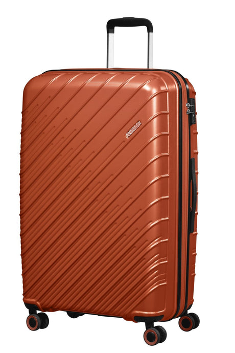 Speedstar extendable large suitcase of AMERICAN TOURISTER 77cm-Technology Recyclex