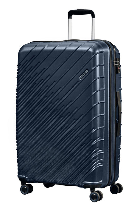 Speedstar extendable large suitcase of AMERICAN TOURISTER 77cm-Technology Recyclex