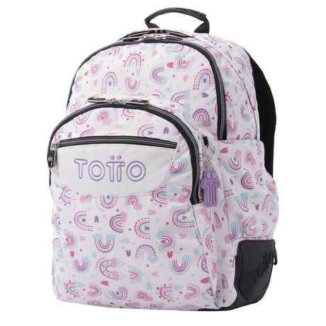 School backpack - crayoles- 3h7 - rainbow TOTTO