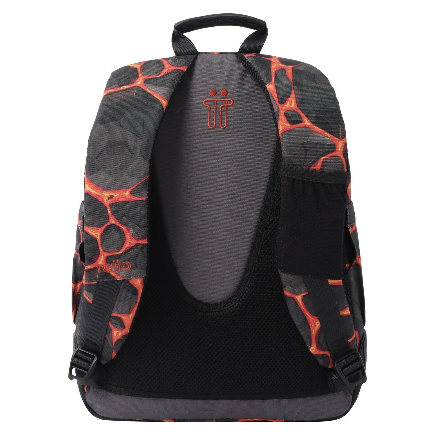 School backpack - crayoles- 6R3 - print rocks TOTTO