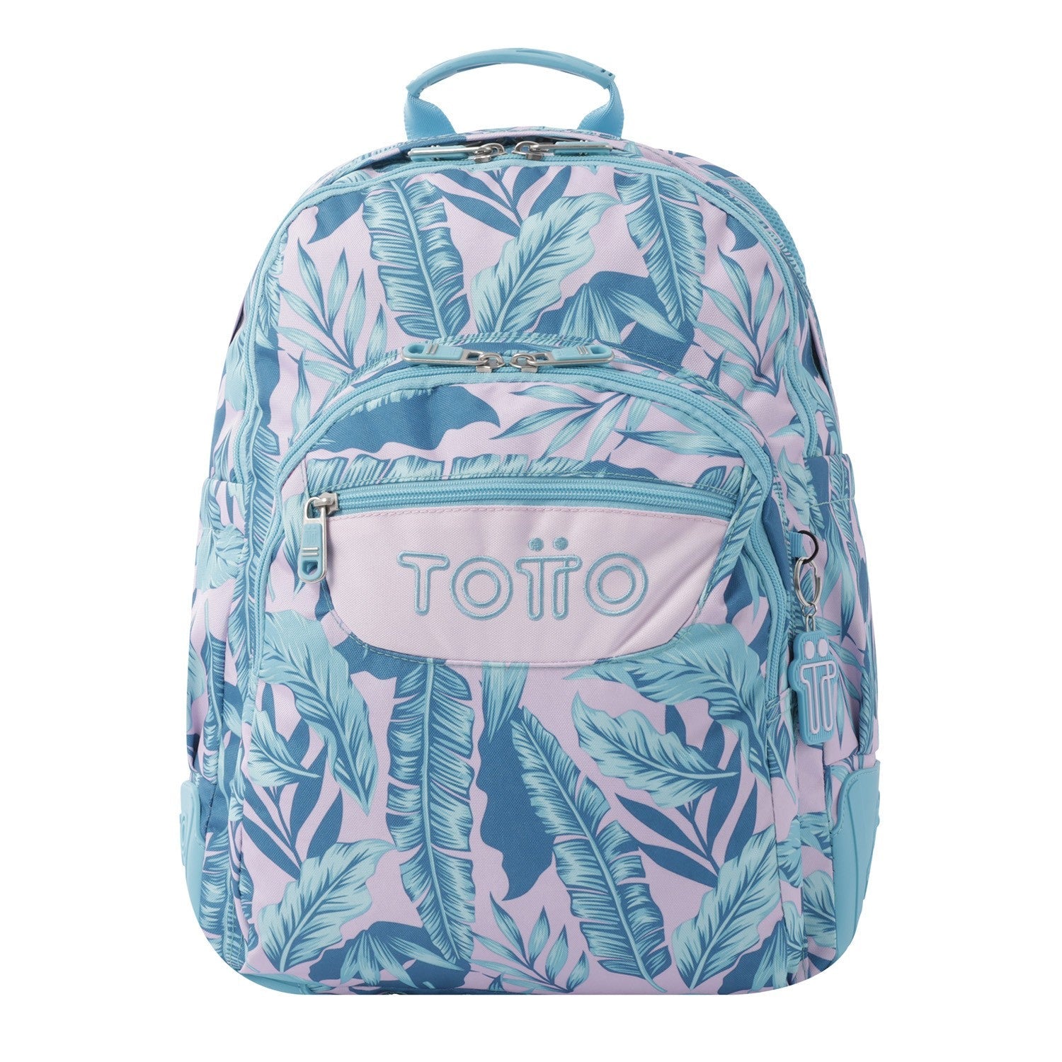 School backpack - crayoles- 8ia - tropical plants of TOTTO