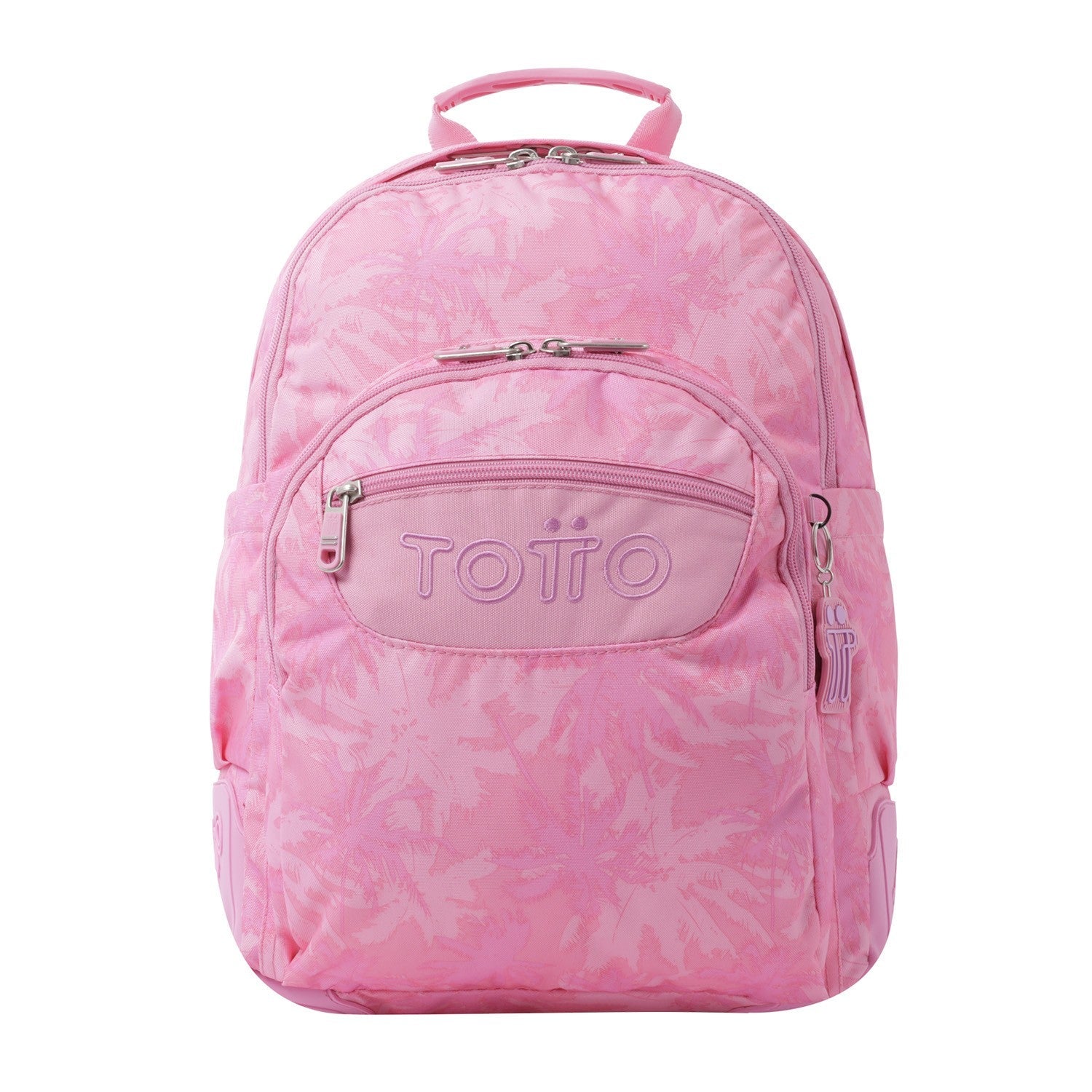 School backpack - crayoles- 8ie - palm trees TOTTO