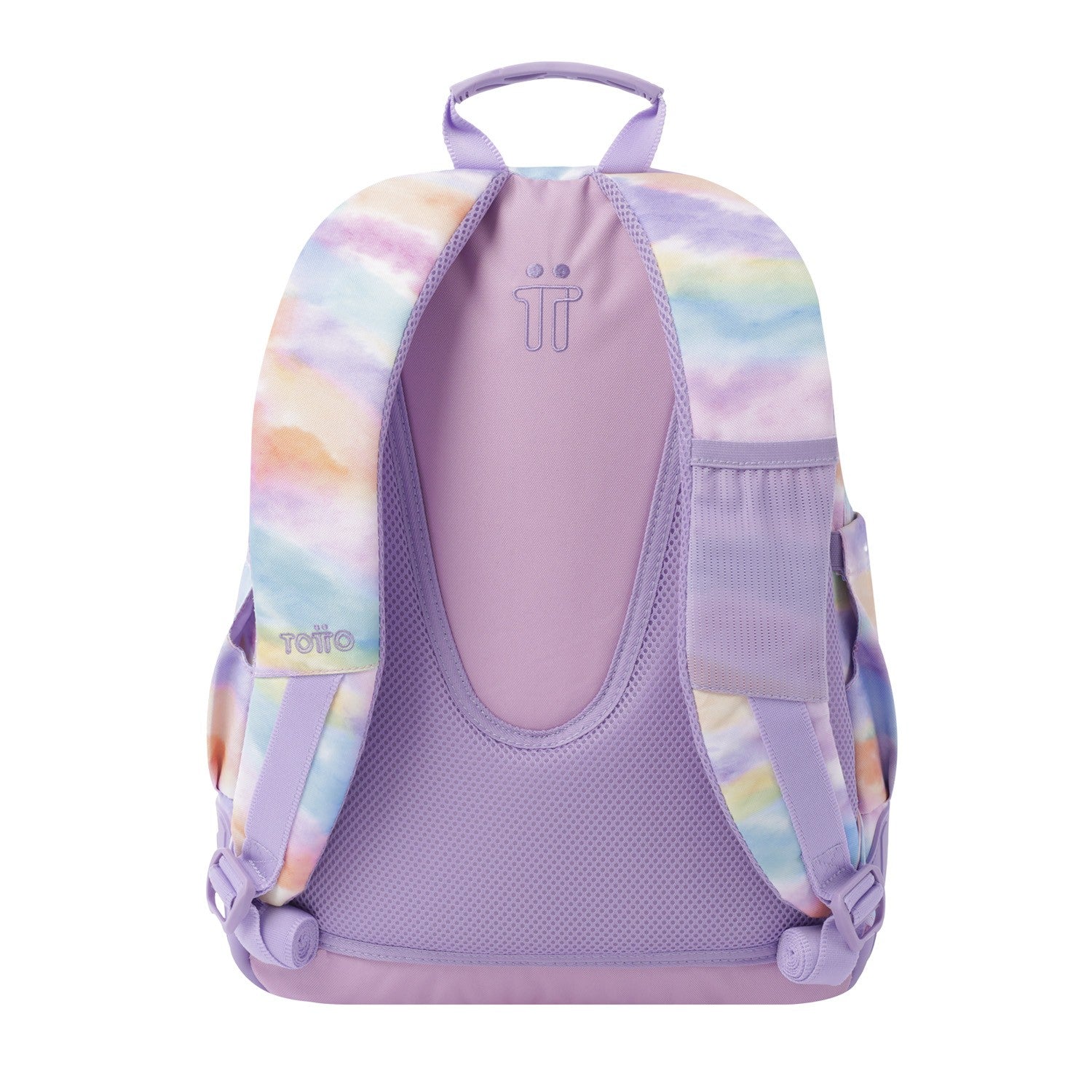 School backpack- crayoles- 8ic- Pastel prints TOTTO