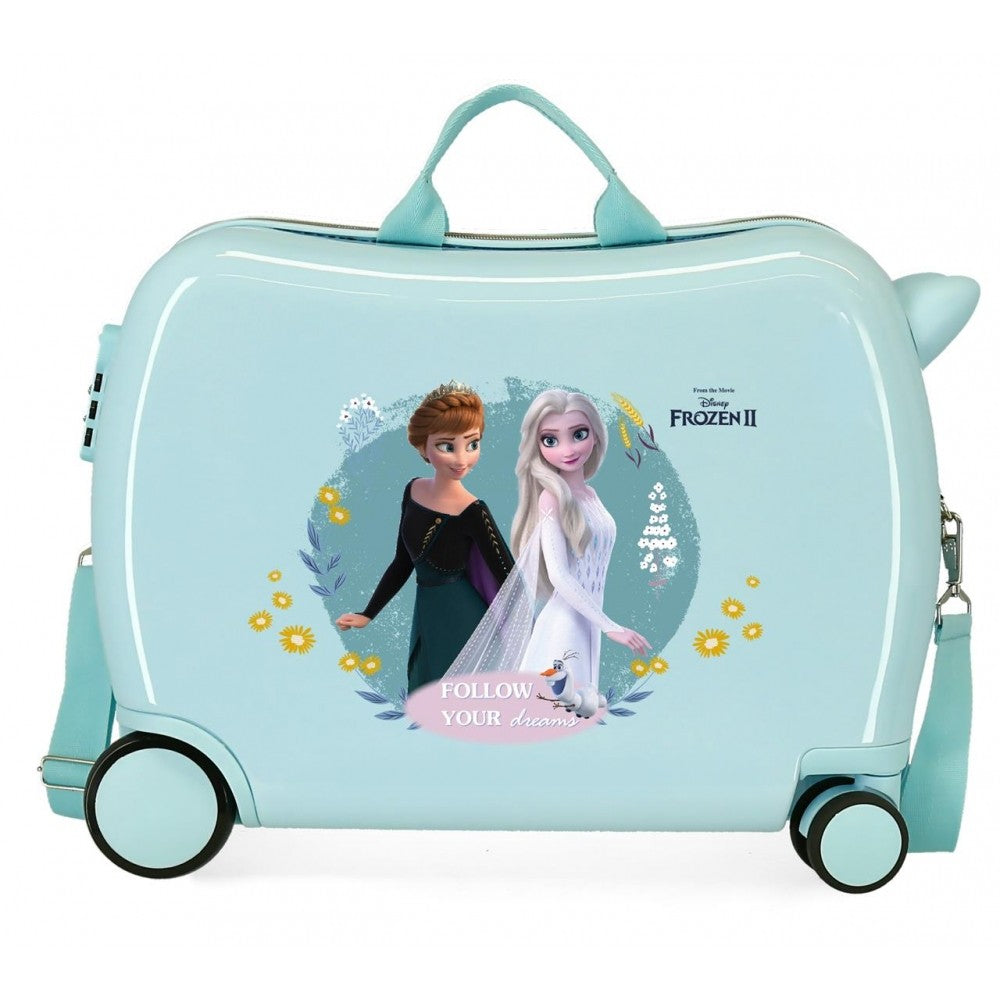 4 -wheel children's suitcase - Frozen- Follow Your Dreams