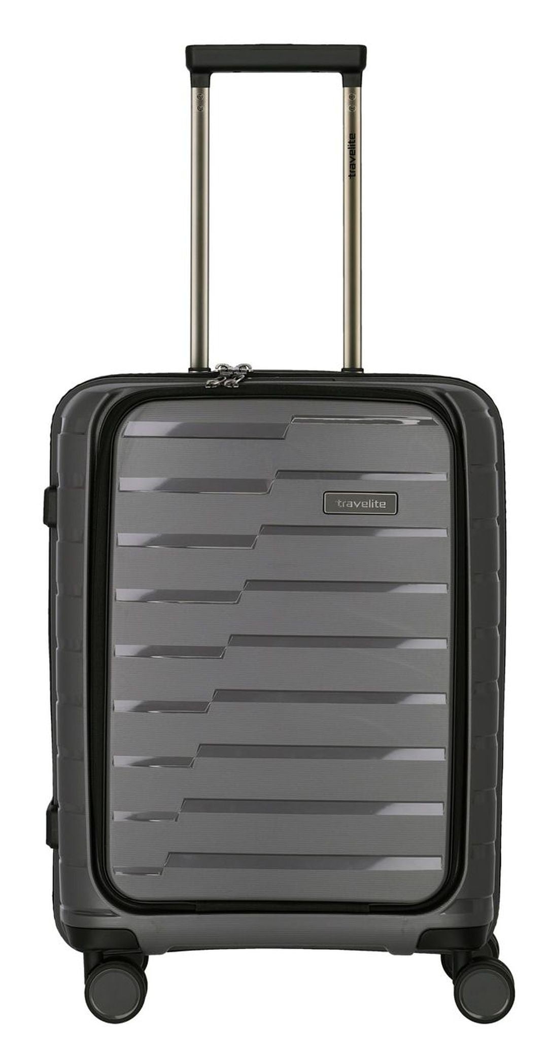 Cabin suitcase With PC compartment -TRAVELITE - Anthacite Air Base