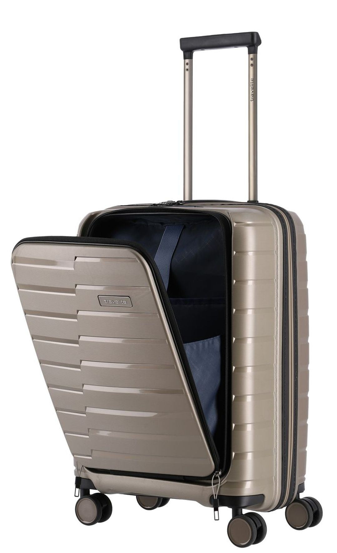 Cabin suitcase With PC compartment -TRAVELITE - Anthacite Air Base