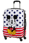 Median suitcase 65cm Mickey Blue Dots DISNEY Legends of AMERICAN TOURISTER